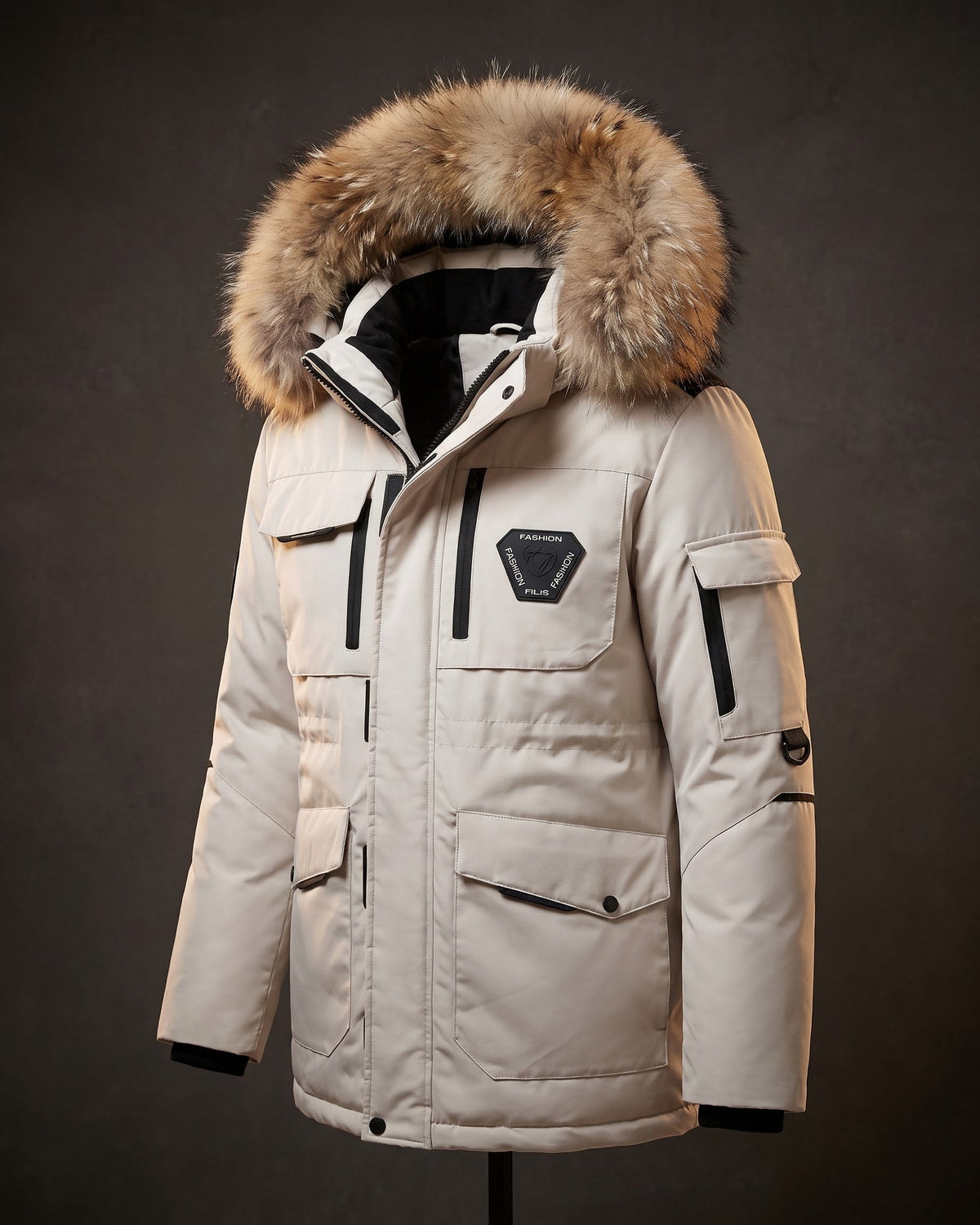 Frederick Fur-Trimmed Parka Jacket