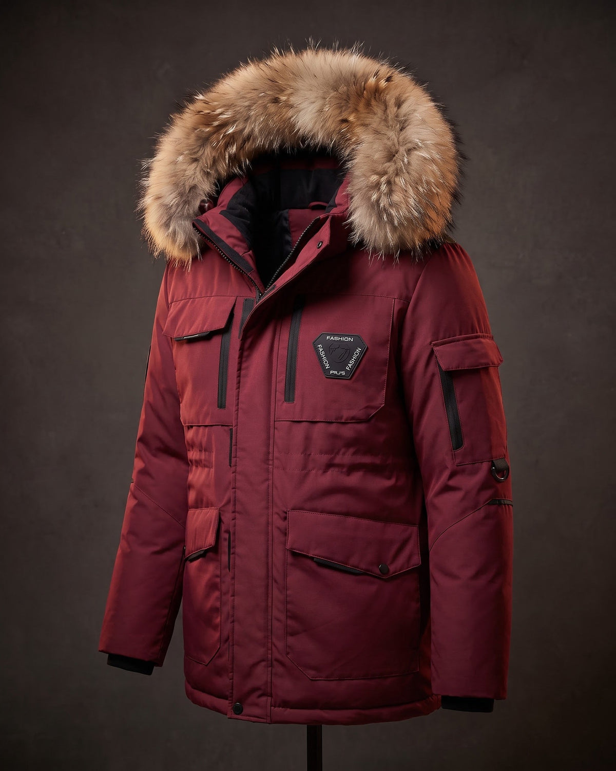 Frederick Fur-Trimmed Parka Jacket