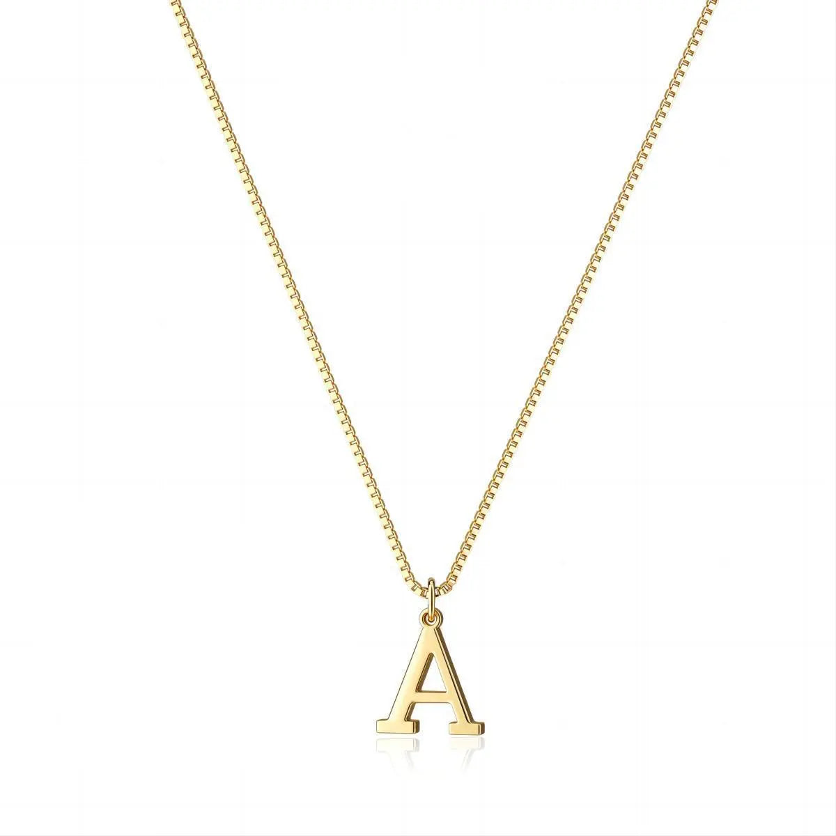 Windsor Script Initial Necklace