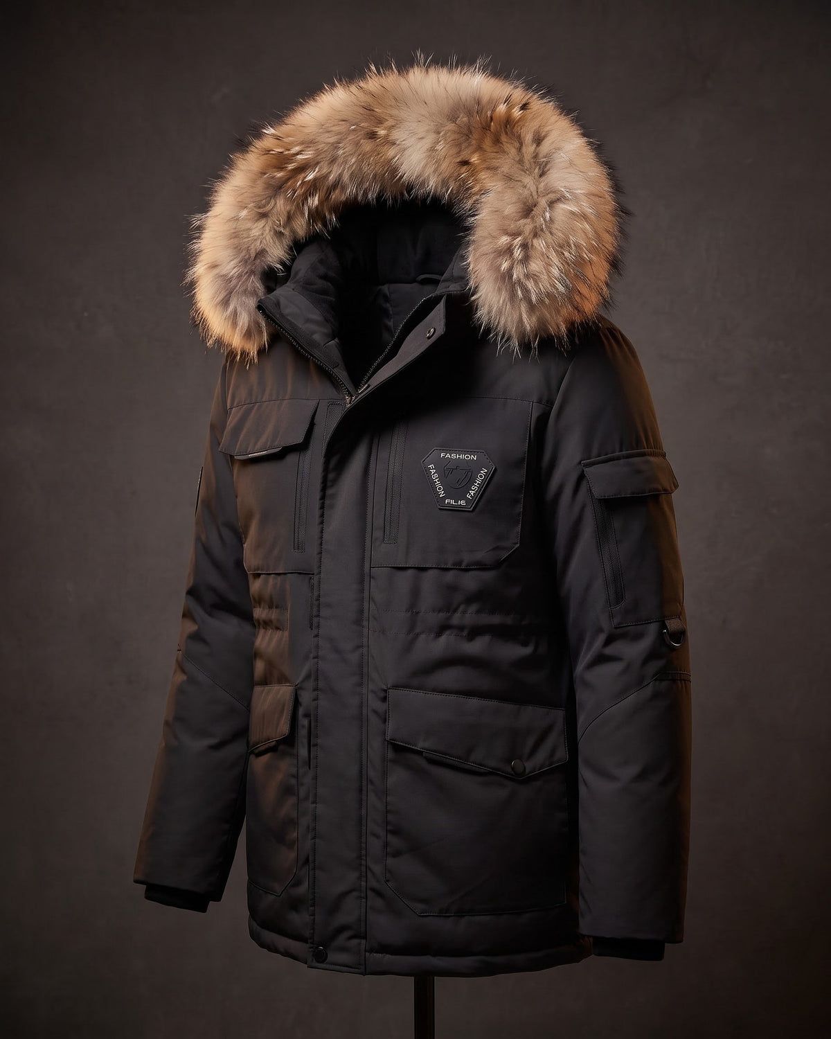 Frederick Fur-Trimmed Parka Jacket