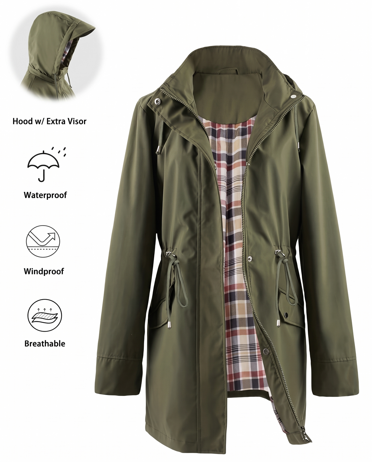 Harriet™ Lightweight Waterproof Jacket