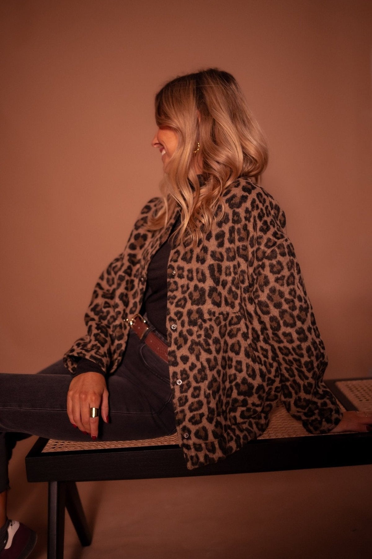 Elodie™ | Leopard Print Statement Jacket