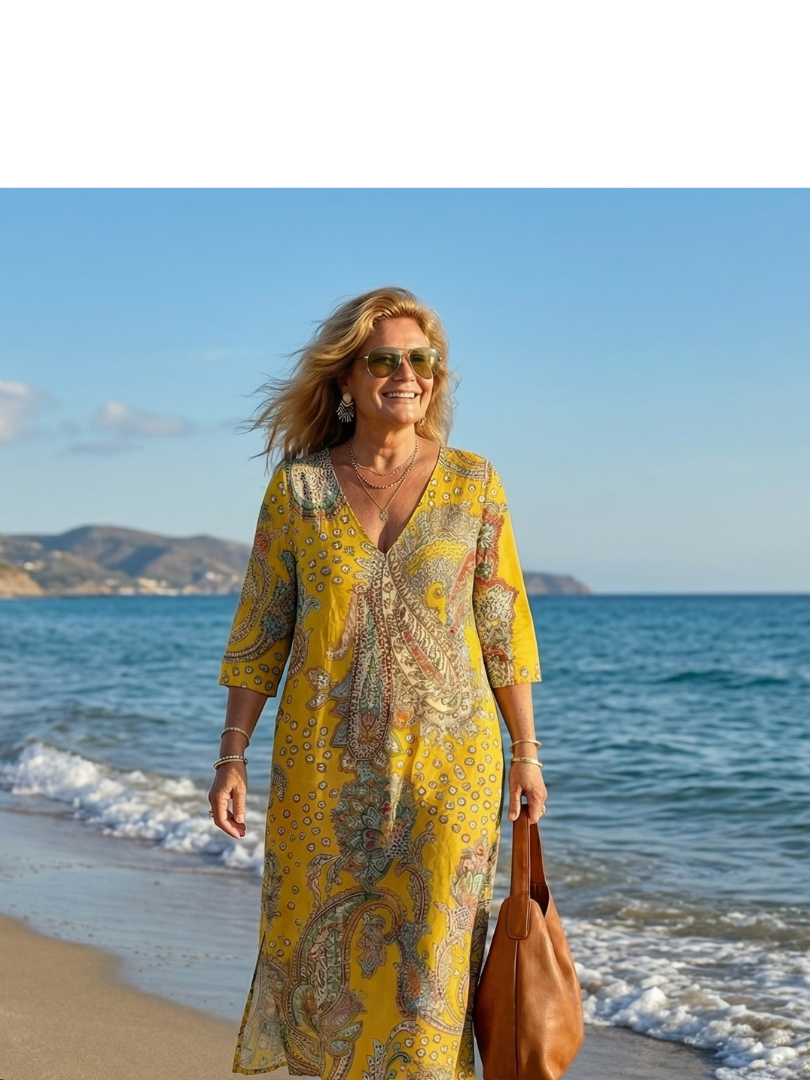 Noelle Flattering Floral Midi Dress