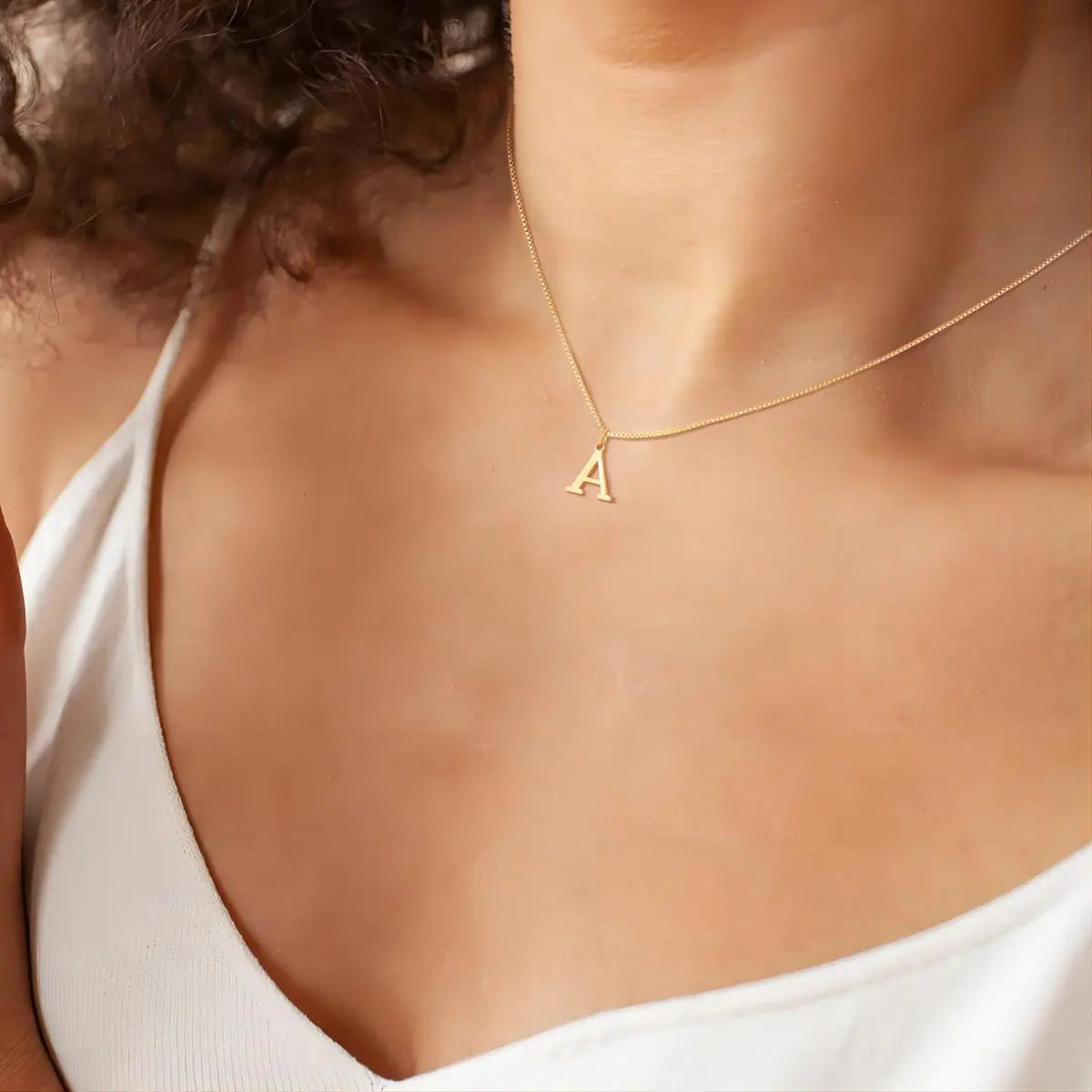 Windsor Script Initial Necklace