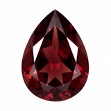 January pear cut birthstone