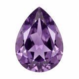 February pear cut birthstone