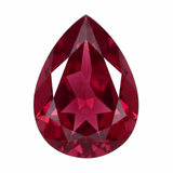 July pear cut birthstone