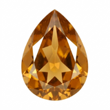 November pear cut birthstone