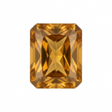 November rectangle cut birthstone