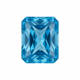 December rectangle cut birthstone