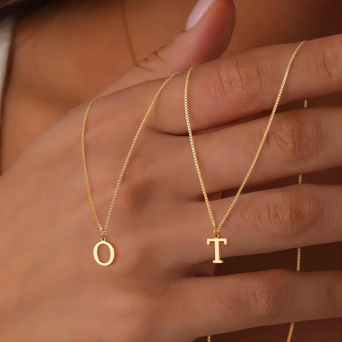 Windsor Script Initial Necklace