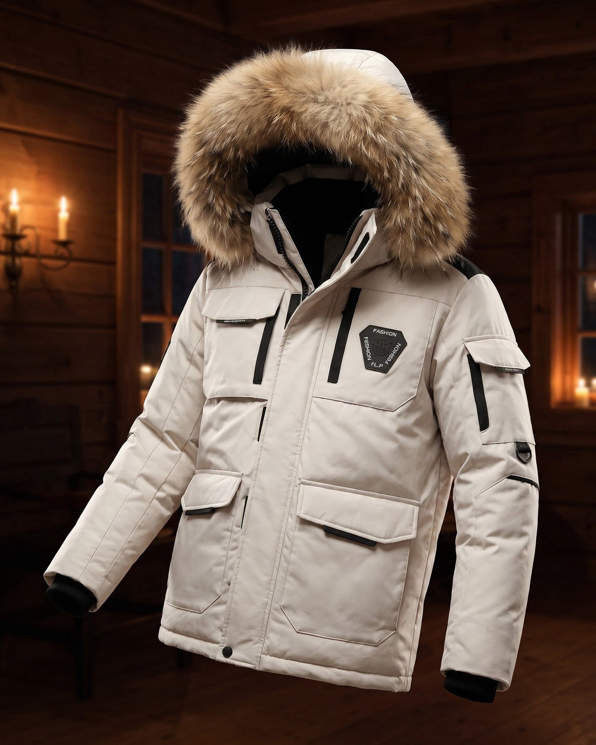 Frederick Fur-Trimmed Parka Jacket