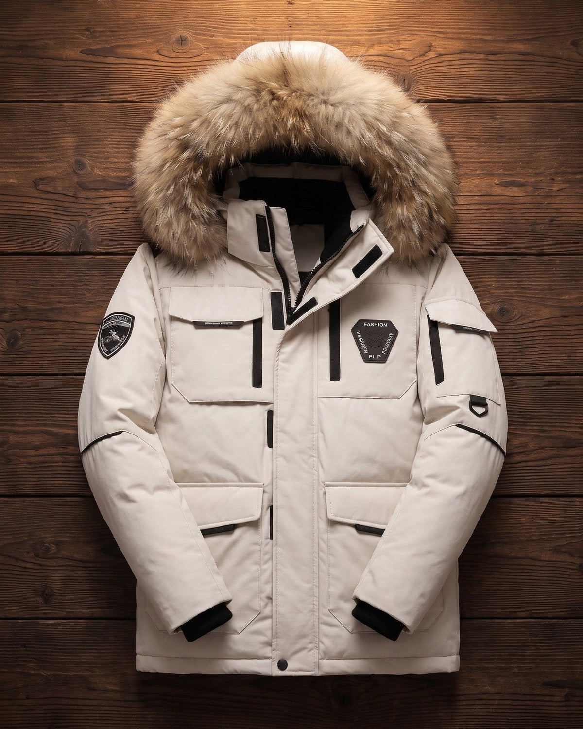 Frederick Fur-Trimmed Parka Jacket